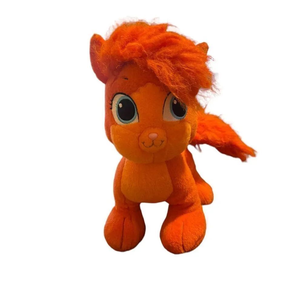 Build A Bear Workshop Kid's Orange Disney Palace Pets Treasure Cat Plush Toy